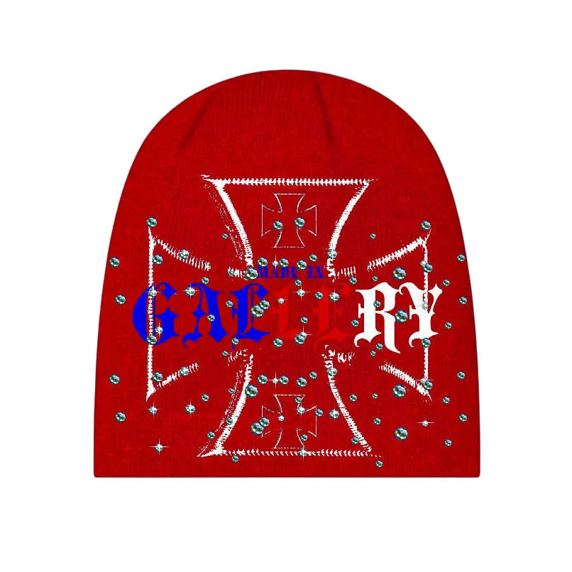Gallery Red Beanie